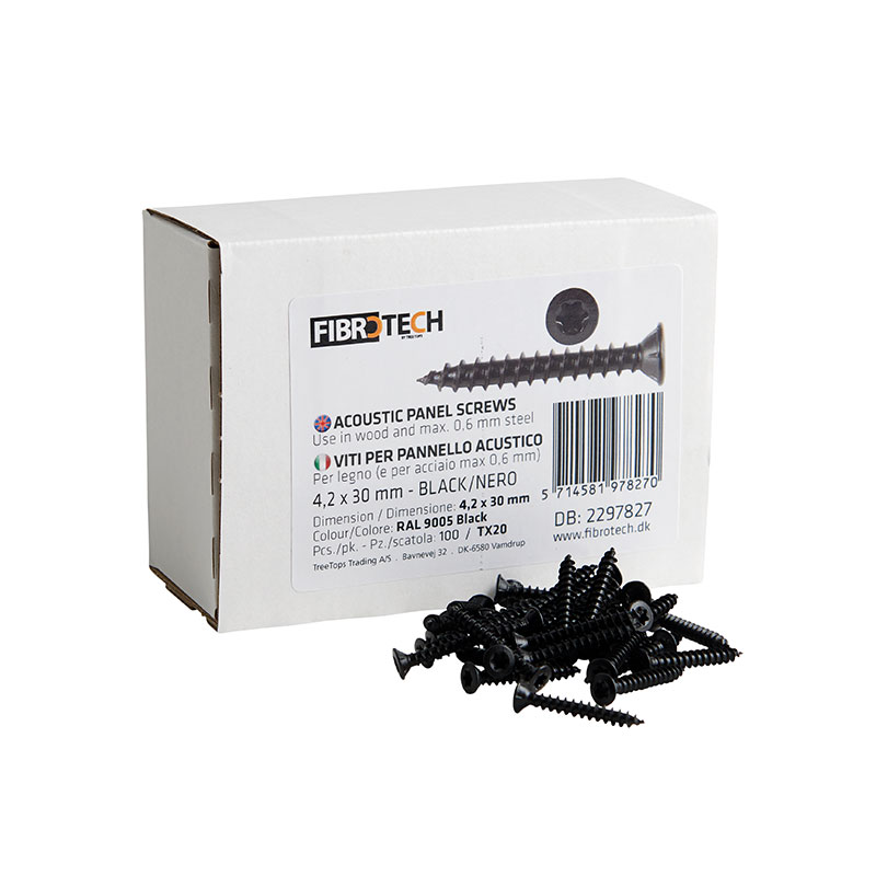 Viti per pannelli Black – Tx. 20