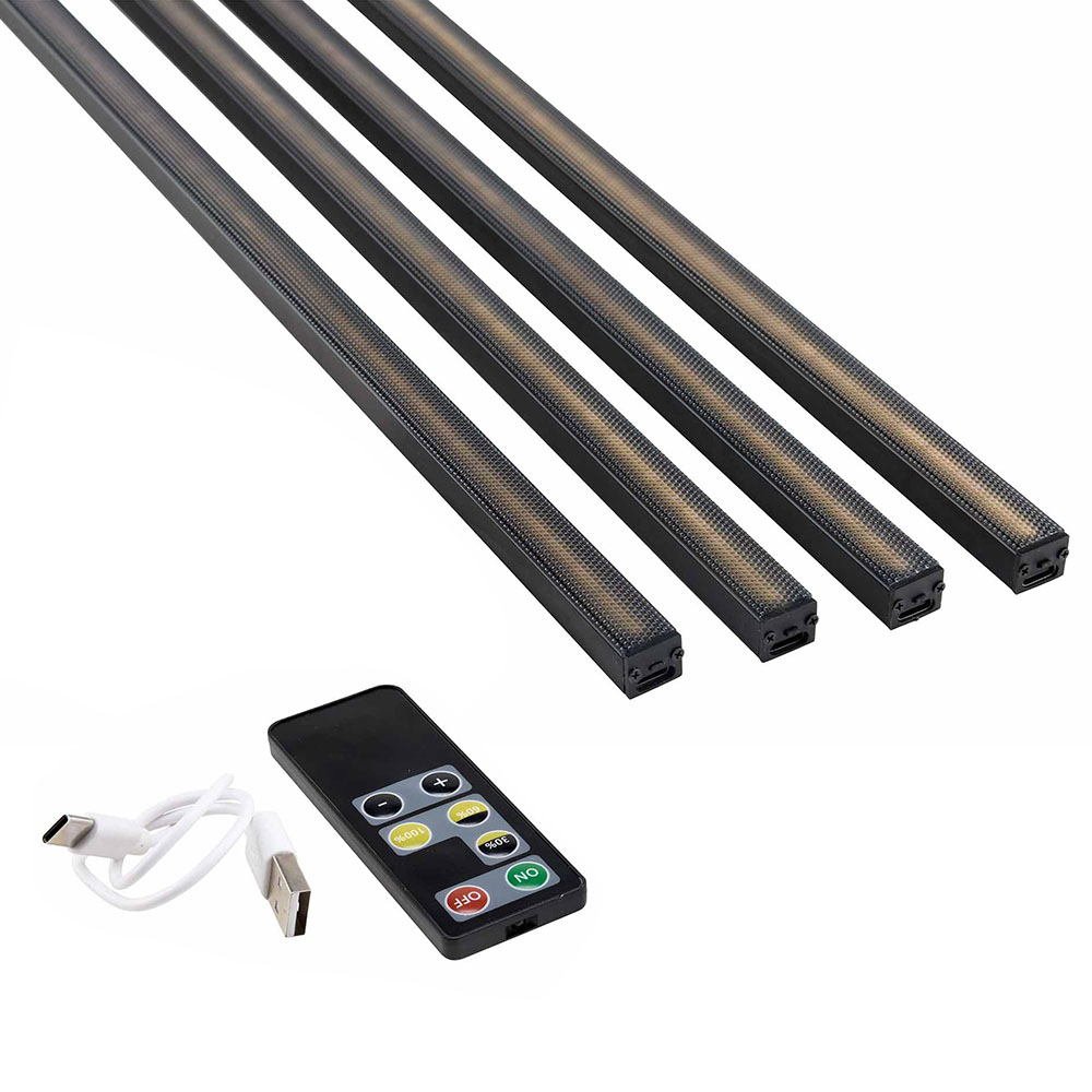 Binario LED da 2,400 mm con telecomando